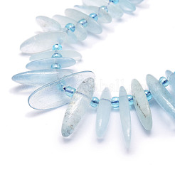 Natural Aquamarine Beads Strands&nbsp;G-E569-O05