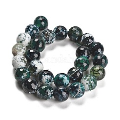 Natural Fire Crackle Agate Beads Strands&nbsp;G-L595-A02-01I