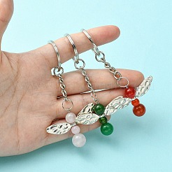 50Pcs Iron Split Key Rings&nbsp;IFIN-YW0003-42