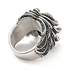 316 Stainless Steel Ring&nbsp;RJEW-C030-06B-AS