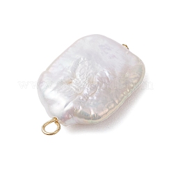 3Pcs 3 Styles Natural Baroque Pearl Keshi Pearl Pendants&nbsp;PALLOY-JF02913-02