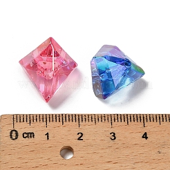 UV Plating Transparent Acrylic Beads&nbsp;OACR-D316-16