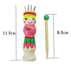 DIY Wooden Spool Knitting Loom&nbsp;SENE-PW0002-090