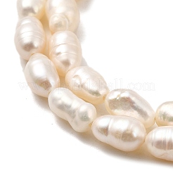 Natural Cultured Freshwater Pearl Beads Strands&nbsp;PEAR-I007-01P-03B