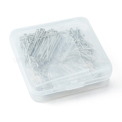 400Pcs 4 Styles Iron Flat Head Pins&nbsp;IFIN-FS0001-19