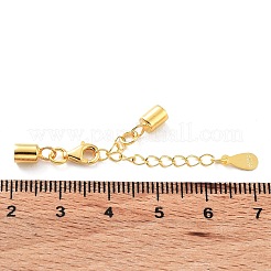925 Sterling Silver Curb Chain Extender&nbsp;STER-G039-02A-G