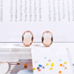 Pointed Back Glass Rhinestone Cabochons&nbsp;RGLA-OC0001-03D
