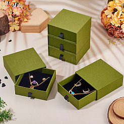 5Pcs Paper Jewelry Packing Drawer Boxes&nbsp;CON-TA0001-34C