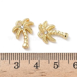 Alloy Rhinestone Pendants&nbsp;FIND-L024-04G