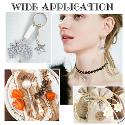 40Pcs Tibetan Style Alloy Pendants&nbsp;FIND-PH0002-59