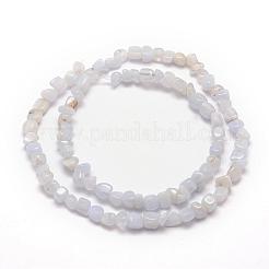 Natural Blue Lace Agate Beads Strands&nbsp;G-F465-03