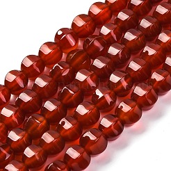 Dyed & Heated Natural Carnelian Beads Strands&nbsp;G-G177-I01-01