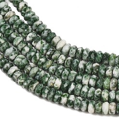 Natural Green Spot Jasper Beads Strands&nbsp;GG-CBAE4D4-A05-01