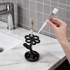 Flower Porcelain Toothbrush Holder&nbsp;AJEW-WH0077-243A