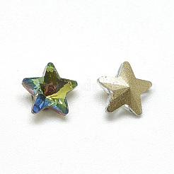 DIY Pointed Back K9 Glass Rhinestone Cabochons&nbsp;RGLA-T046-11C