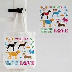 Plastic Reusable Drawing Painting Stencils Templates&nbsp;DIY-WH0172-302