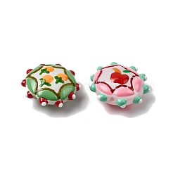 Baking Paint Glass Enamel Beads&nbsp;LAMP-K039-34A