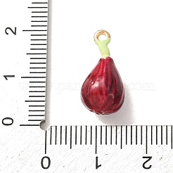 Alloy Enamel Pendants&nbsp;AL-CBA24A7-01G-11