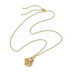 3Pcs 3 Sizes 304 Stainless Steel Cable Chain Macrame Pouch Necklace Making&nbsp;NJEW-JN05069