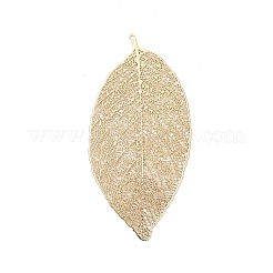 Rack Plating Brass Filigree Big Pendants&nbsp;KKC-K001-03KCG
