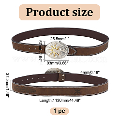 PU Leather Chain Belts&nbsp;AJEW-WH0010-35