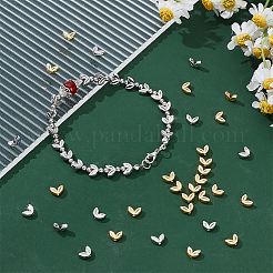 60Pcs 2 Colors Zinc Alloy Spacer Beads&nbsp;FIND-PH0024-15