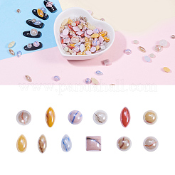 Porcelain Cabochons&nbsp;MRMJ-MSMC001-09