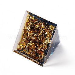 Resin Orgonite Pyramid Home Display Decorations&nbsp;G-PW0004-56A-16