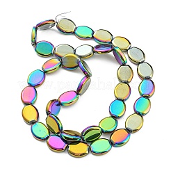 Full Plated Electroplate Glass Beads Strands&nbsp;EGLA-G037-05A-FP01
