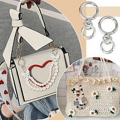 8Pcs Zinc Alloy Swivel Clasps&nbsp;FIND-SC0012-76P