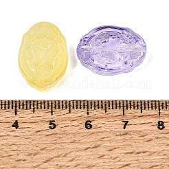 Transparent Handmade Lampwork Beads&nbsp;LA-CBA3B34-02