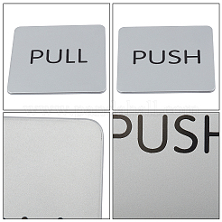 ABS Public Sign Stickers&nbsp;DIY-GF0002-49