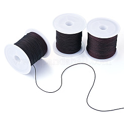 3 Rolls 3 Styles Round Nylon Braided Cord&nbsp;NWIR-TADJ0001-03C