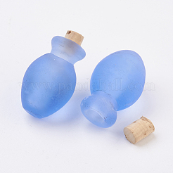 Handmade Lampwork Perfume Bottle Pendants&nbsp;LAMP-P044-M05