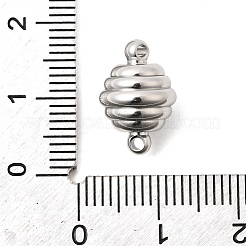 304 Stainless Steel Magnetic Clasps&nbsp;STAS-F350-04A-P