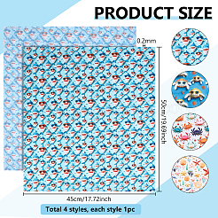 Polycotton Fabric&nbsp;DIY-WH0591-598B