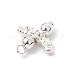10Pcs Electroplated Synthetic Non-magnetic Hematite Beaded Angel Charms&nbsp;PALLOY-JF03636-01