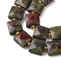 Natural Dragon Blood Beads Strands&nbsp;G-F839-A02-01