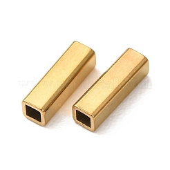 304 Stainless Steel Tube Beads&nbsp;STAS-L318-12G-01
