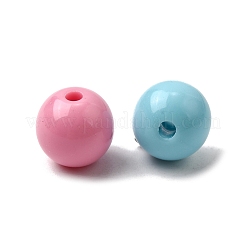 Opaque Acrylic Beads&nbsp;OACR-H051-15
