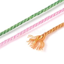 30M Segment Dyed Macrame Cotton Cord&nbsp;OCOR-T018-01U