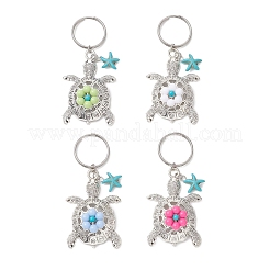 Tortoise Alloy & Acrylic Keychains&nbsp;KEYC-JKC01452