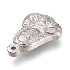 Tarnish Resistant 304 Stainless Steel Pendants&nbsp;STAS-H113-04B-P