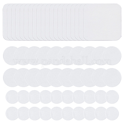60Pcs 3 Styles PVC Double Sided Adhesive&nbsp;AJEW-CY0003-13