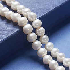 Natural Cultured Freshwater Pearl Beads Strands&nbsp;PEAR-F007-19