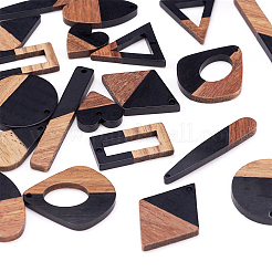 Resin & Walnut Wood Pendants&nbsp;RESI-TA0001-12