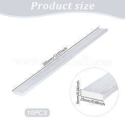 Aluminium Bar&nbsp;DIY-WH0888-427B