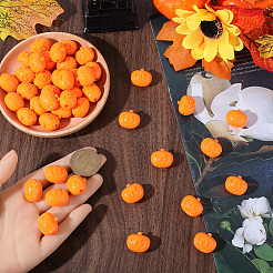 60Pcs Halloween Opaque Resin Beads&nbsp;RESI-SC0036-67