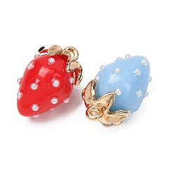 Opaque & Transparent Resin Pendants&nbsp;RE-CBA014D-01G