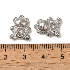Tarnish Resistant 304 Stainless Steel Beads Rhinestone Setting&nbsp;STAS-K285-31P